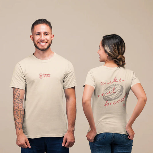 Simply Bread T-Shirt Light | Make Real Bread